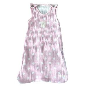 Baby Aspen baby swaddle Sweet Snuggles Muslin Wearable Blanket pink 0-6 months